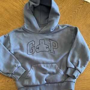Baby GAP Navy Hoodie with Bear Motif 5T